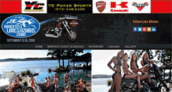 Desktop Screenshot of lakebikefest.com